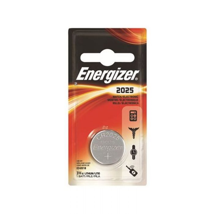 Energizer ECR2025BP1 Lithium Coin Cell Battery