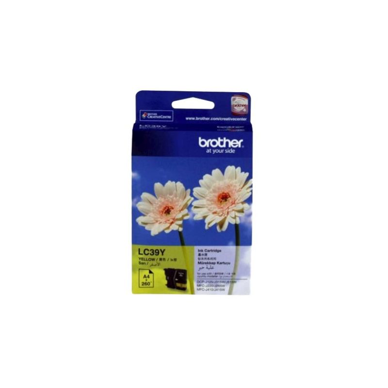 Brother LC39Y Ink Cartridge - Yellow