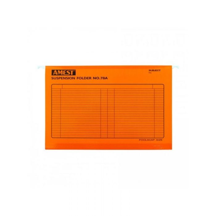Amest 78A A4 Hanging File (pkt/50pcs) - Orange