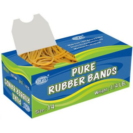 FIS Pure Rubber Bands No. 14 1/4lb - FSRB14 (pkt)
