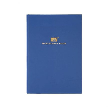 PSI Plain Blue Manuscript Book F/S 8QR