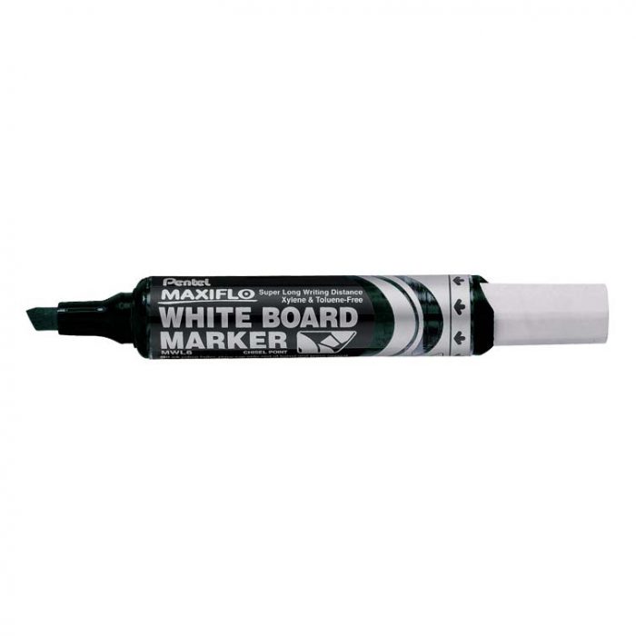 Pentel Maxiflo MWL6 Chisel Tip Whiteboard Marker pcs
