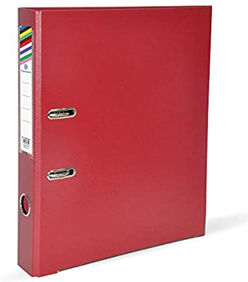FIS PP- Maroon 4cm Box Files with Fixed Mechanism