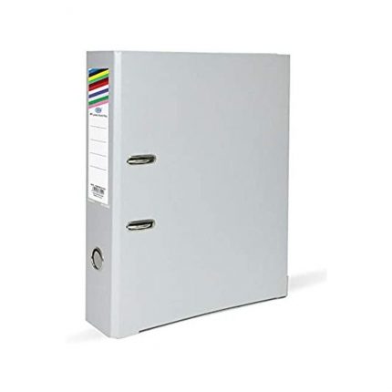 FIS PP- Gray 8cm Box Files with Fixed Mechanism