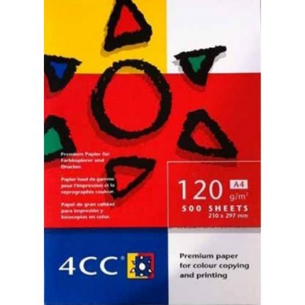 4CC Copier Paper A4 120 GSM (Reams)