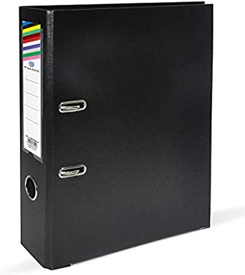 FIS PP- Black 8cm Box Files with Fixed Mechanism