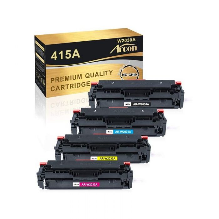 Compatible HP 415A Set W2030A W2031A W2032A W2033A Toner Cartridge HP for HP PRO M454