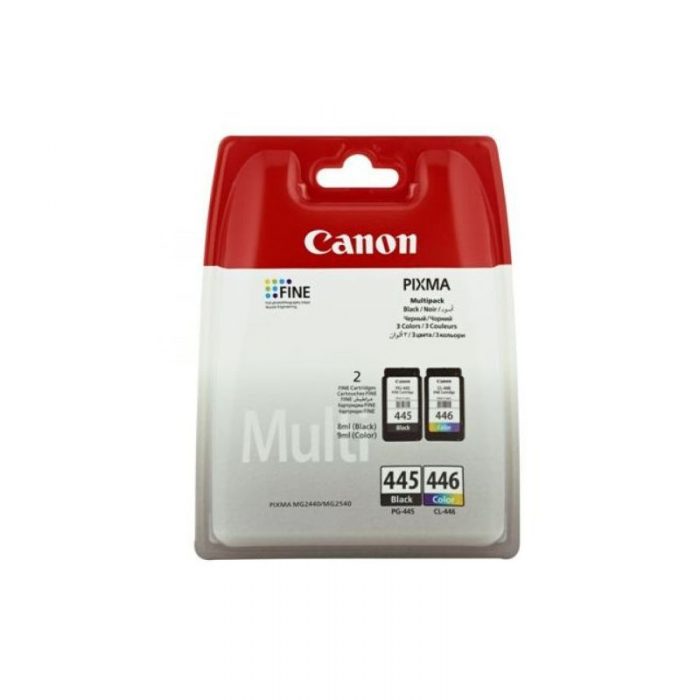 Canon PG-445/CL-446 Multipack Ink Cartridge - Black & Color