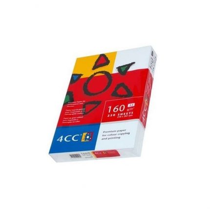 4CC Copier Paper A4 160 GSM ? (Pack of 6 Reams)