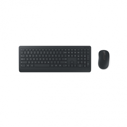 Microsoft 900 Wireless Desktop Keyboard & Mouse Set English/Arabic - Black