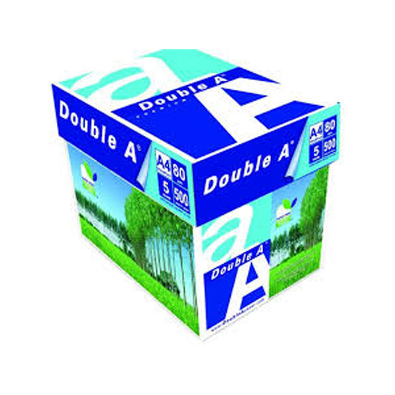 A4 PAPER DOUBLE A PAPER (1X500X5 REAM ) BOX