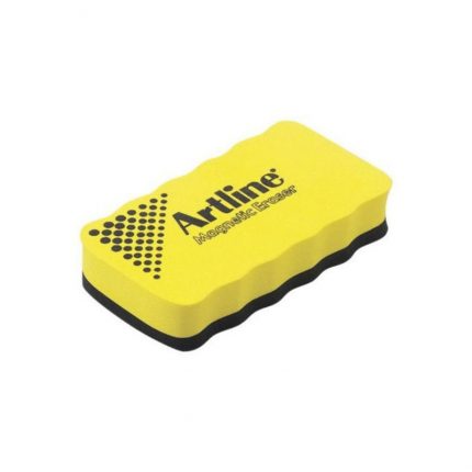 Magnetic White Board Eraser Yellow