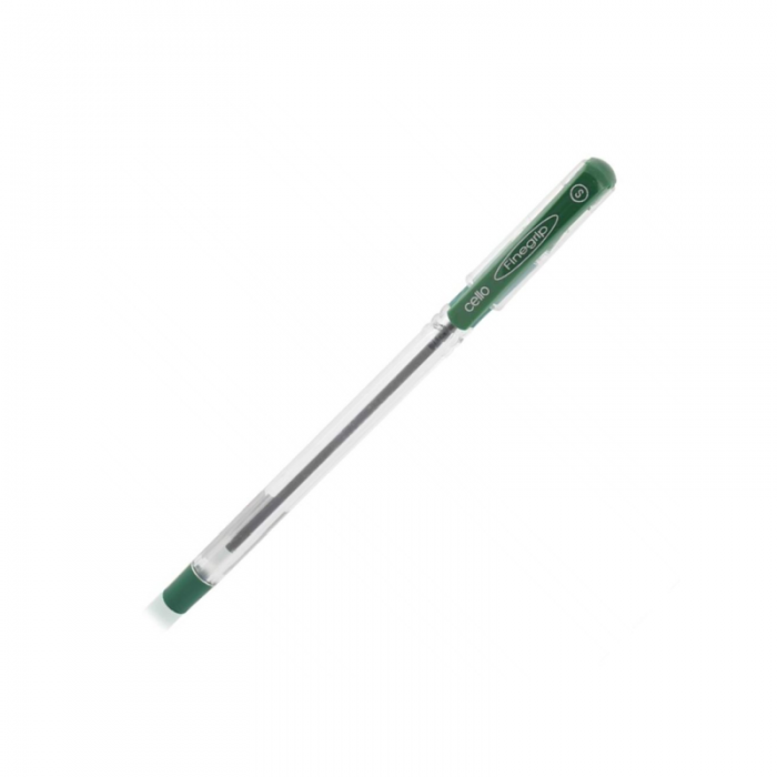 Cello Fine Grip Ball Point Pen - Green