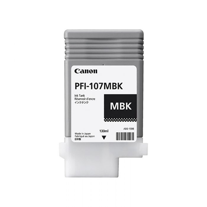 Canon PFI-107MBK Ink Cartridge - Matte Black