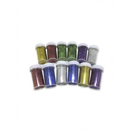 12-Piece Mini Glitter Box Set Multicolour