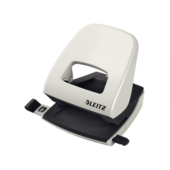 Leitz NeXXt Metal Office Hole Punch 5008 - White