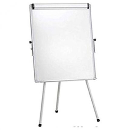Flip Chart Stand With White Magnetic Board White