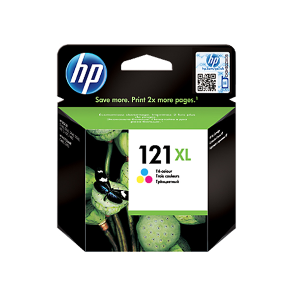 HP 121XL Ink Cartridge - Tri-Colour (CC644HE)