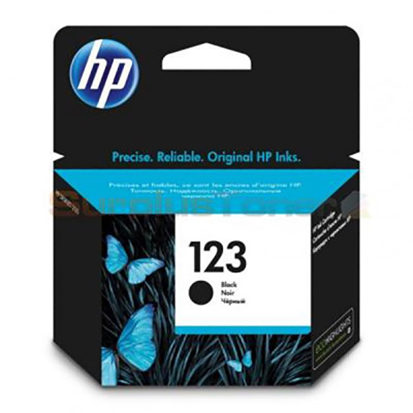 HP 123 Ink Cartridge (F6V17AE) - Black