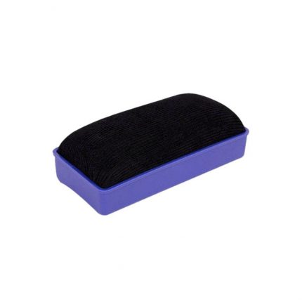 Magnetic Whiteboard Eraser Purple/Black