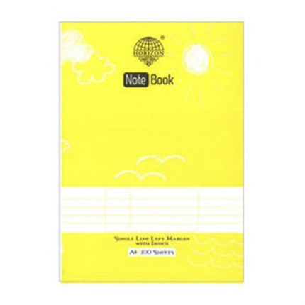 A4 single line Note book 100 sheets