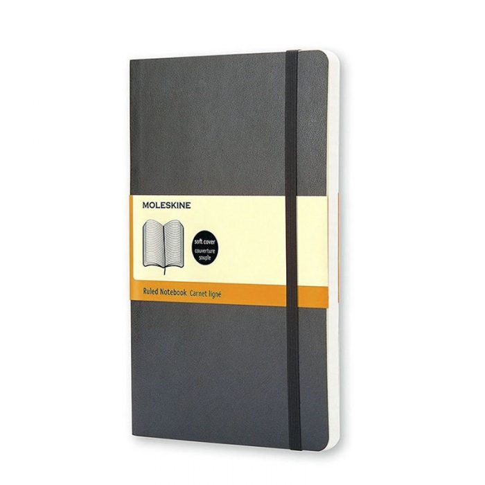 Ruled Notebook Black
