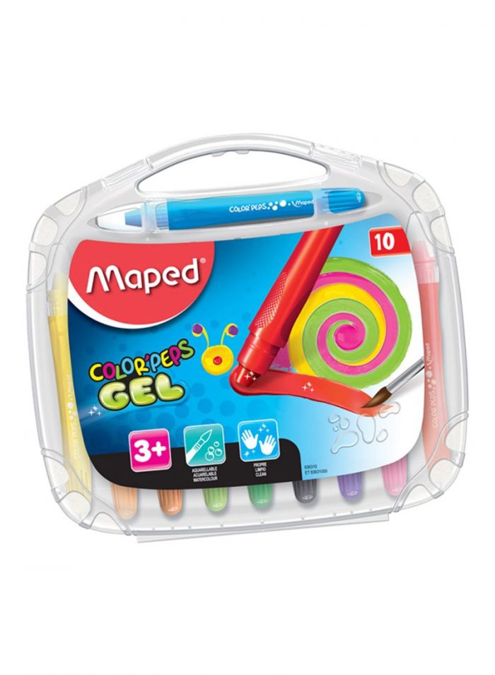 Maped Gel Crayons 10 Piece Set