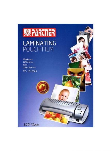 Partner Laminating Pouch A4 216*303mm-125mic