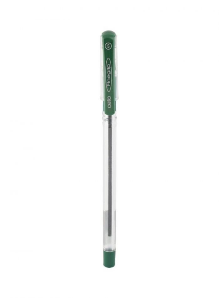 Cello Fine Grip Ball Point Pen 0.7mm - Green (pc)