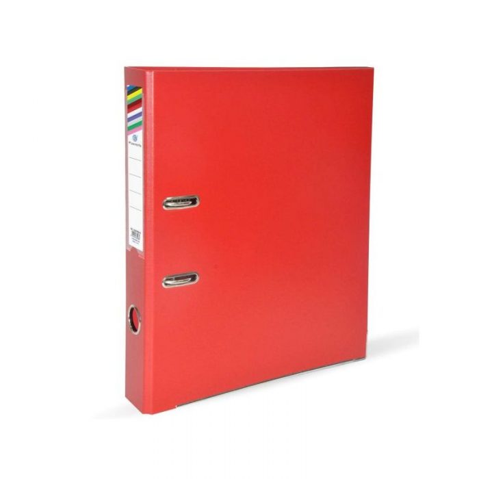 FIS PP- Red 4cm Box Files with Fixed Mechanism