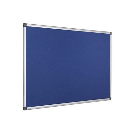 PREMIUM felt pinboards. Blue. 45 x 60 cm