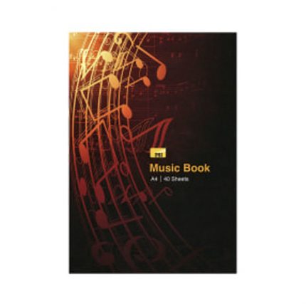 Music Book Psi A4 40 sheets 80gsm
