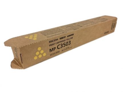 Ricoh MP C3003 Toner Cartridge - Yellow ORIGINAL : RicohMPC 3503