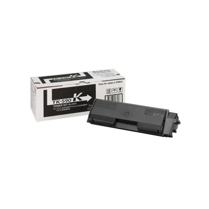 Kyocera TK-590 Toner Cartridge - Black ORIGINAL : Kyocera