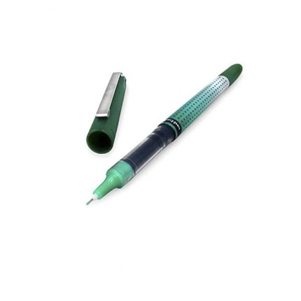 6-Piece Vision Needle Rollerball Pen Green