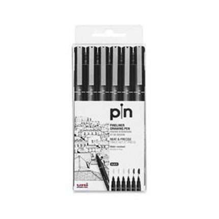 Uni Fineline Pen pack of 6 uniball