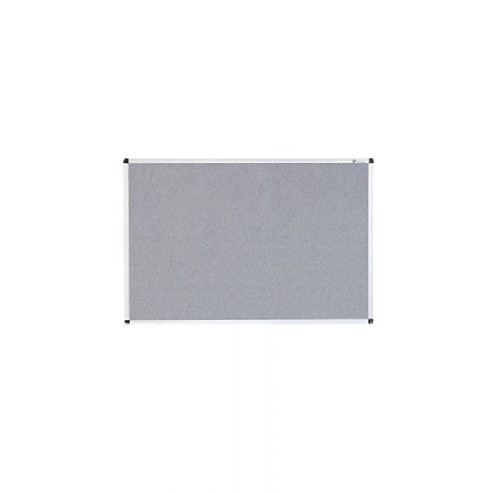 Aluminium Frame Notice Board Grey