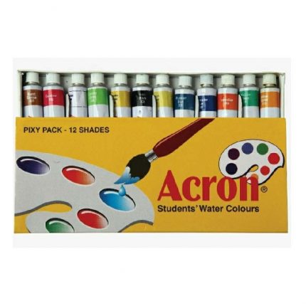 ACRON STUDENT WATER COLOUR PKT OF 12