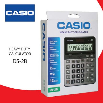 CASIO HEAVY DUTY CALCULATOR DS-2B