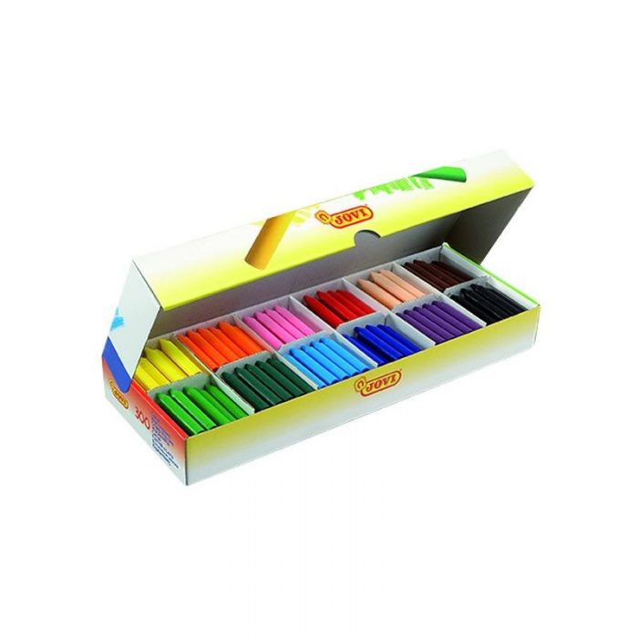 JOVICOLOR wax crayons economy pack 300 assorted colours