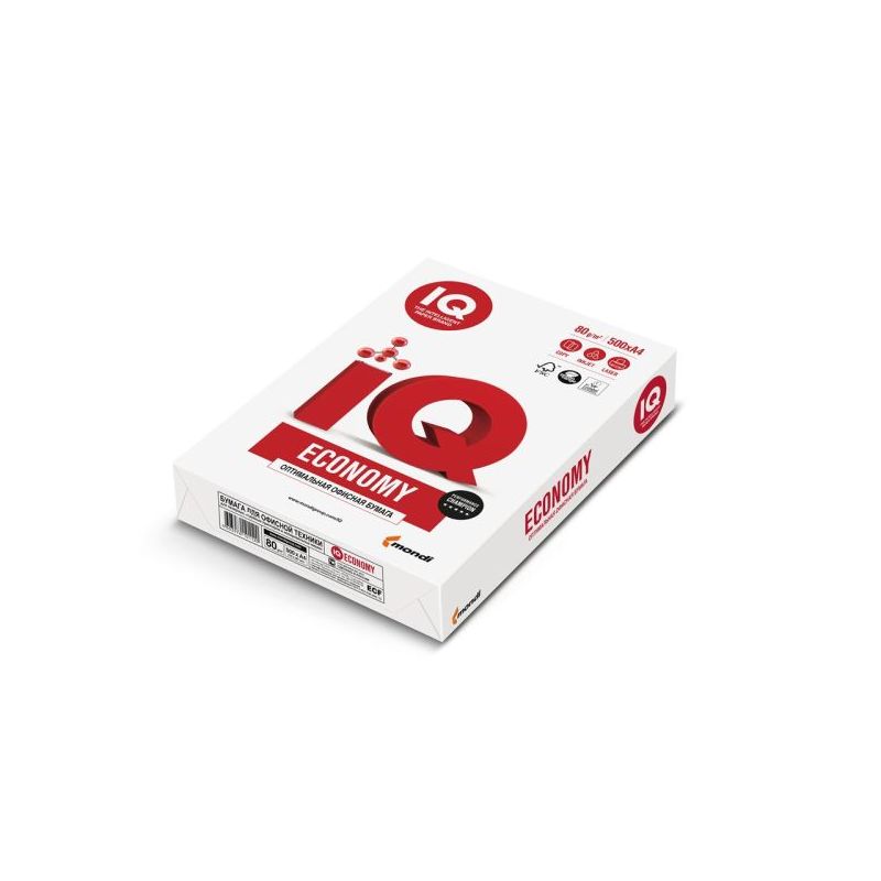 IQ Mondi Photocopy Paper Economy 80gsm A4 (box/5reams)