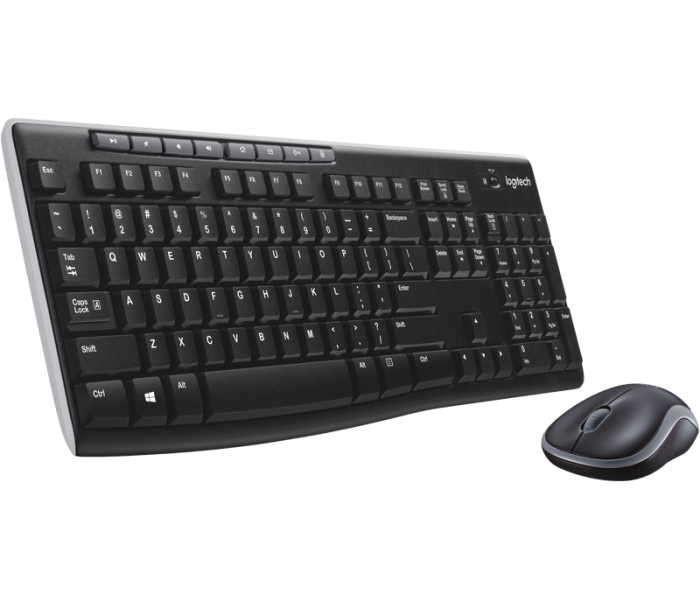 Logitech MK270 Wireless Keyboard & Mouse - English