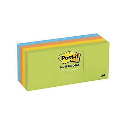 Post-It Notes Neon Colors 660-3AN. 4 x 6 in (101 mm x 152 mm)