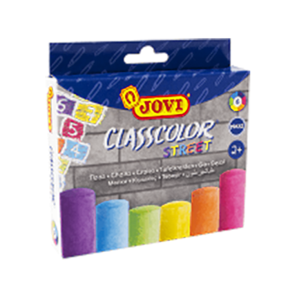CHALKS CLASS COLOR STREET CASE 6 ASSORTED