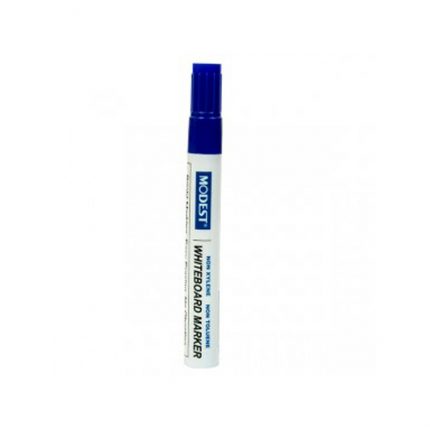 Modest White Board Marker Chisel (12pcs/pkt) - Blue