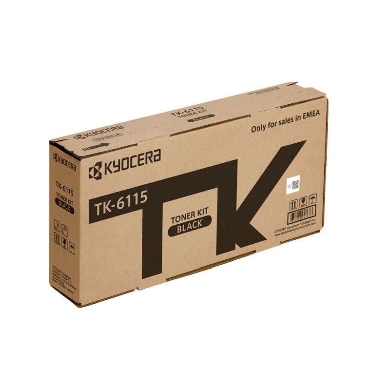 Kyocera TK-6115 Toner Cartridge - Black ORIGINAL : Kyocera