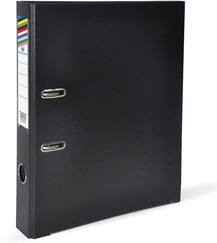 FIS PP-Black 4cm Box Files with Fixed Mechanism
